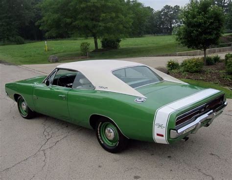 hemi charger rt special order paint rallye green rare mopars pinterest cars