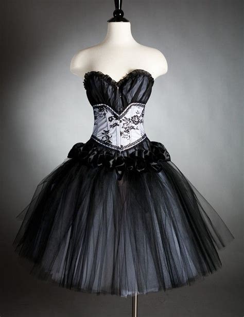 cute emo dress       party   gothic corset dresses beautiful