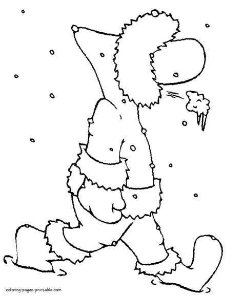 winter colouring sheets coloring pages printablecom