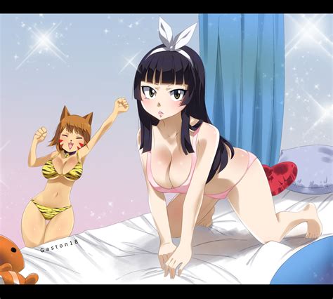 Kagura And Millianna Gaston18 Fairy Tail