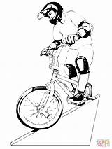 Bmx Ausmalbild Montando Bicis Fahren Fahrrad Bicicleta Fahrradfahren sketch template