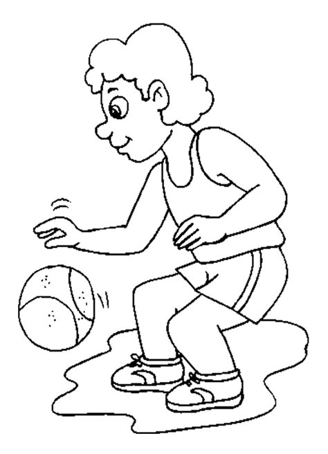 basketball coloring pages  coloring kids