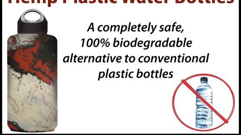 hemp plastic water bottles  jd leadam kickstarter