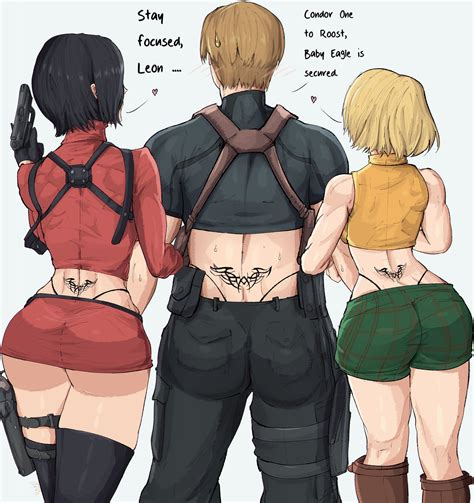 Leon S Kennedy Ashley Graham And Ada Wong Resident Evil And 2 More
