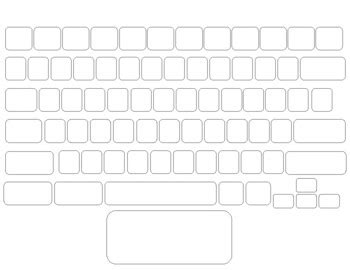 blank chromebook keyboard  middle school tech    tpt