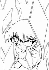 Conan Coloring Pages Edogawa Detective Anime Shinichi Kaito Line Board Zerochan Hình Meitantei Aoyama Goushou Official Choose Kudou Drawing Popular sketch template