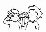 Drinking Coloring Pages sketch template