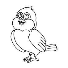 coloring page birds animals  printable coloring pages