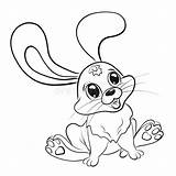 Hare Childrens sketch template