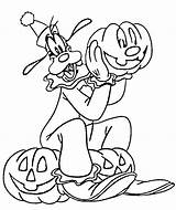 Coloring Goofy Pages Halloween Disney Coloring4free Pumkins Popular Printable Colouring Kids Coloringhome Choose Board sketch template