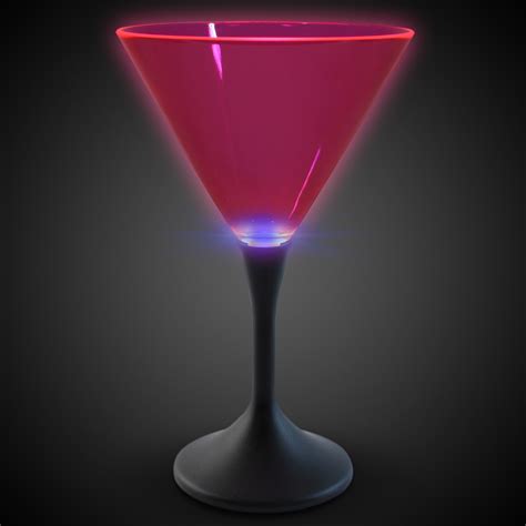 Pink Neon Led Martini Glasses Pink Shop By Color