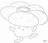 Pokemon Vileplume Coloring Pages Printable Generation Supercoloring Color Drawing Go Choose Board Pokémon sketch template