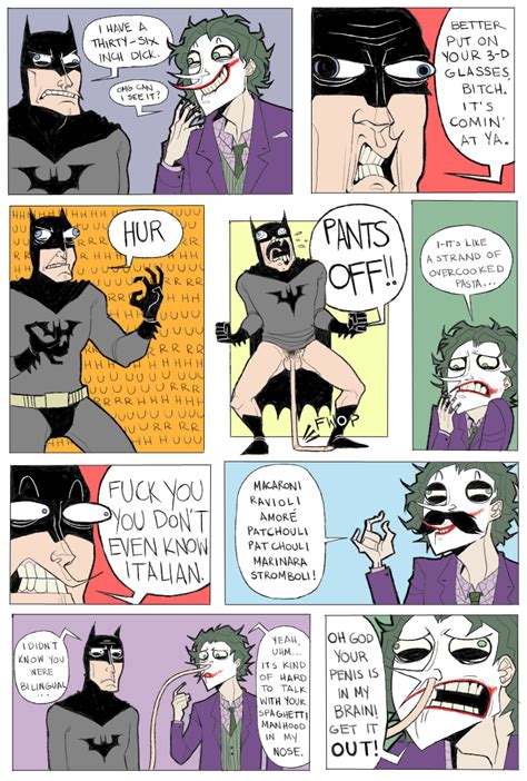 Batman S Thirty Six Inch Dick Joker Batman Dick