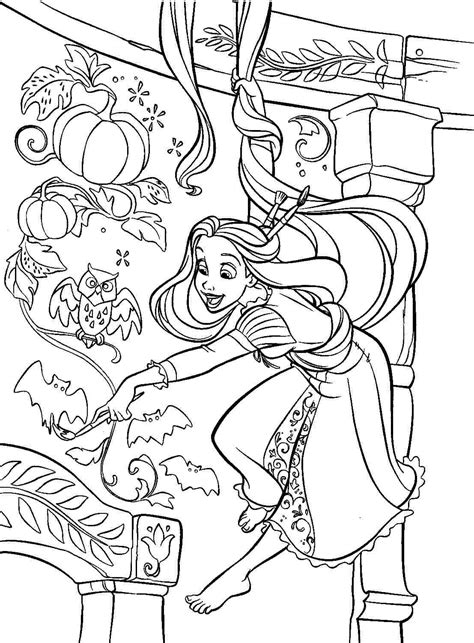 printable rapunzel coloring page printable word searches