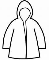 Coloring Raincoat Coat Winter Jacket Pages Hat Printable Drawing Clipart Template Getdrawings Yellow January Clipartmag Color Getcolorings sketch template