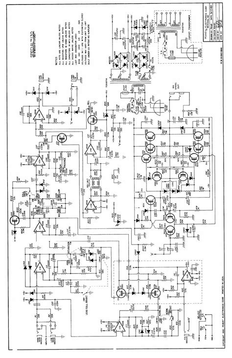 audio service manuals   peavey special  schematic