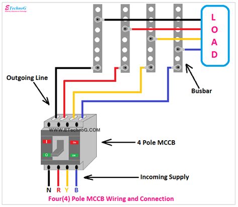 wiring diagram mccb motorized schneider