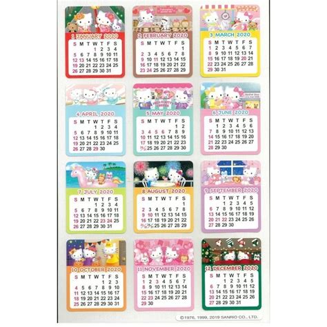 perfect sanrio oct  calendar   calendar printable