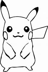 Pikachu Ohbq sketch template