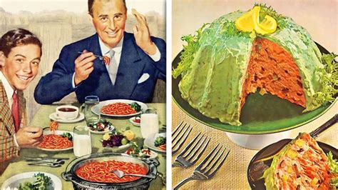 weird foods people ate during the 1950s youtube