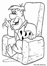 Flintstones Picapiedra Fred Flinstones Colorir Disegni Flintstone Flinstonowie Feuerstein Antenati Wilma Familie Dino Kolorowanka Coloriages Poltrona Coloriez Barney Bambam Pierrafeu sketch template
