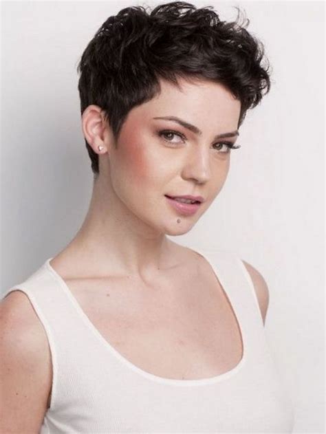 Short Curly Pixie Haircuts Styles Pinterest Curly Pixie Haircuts