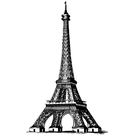 eiffel tower drawing    clipartmag