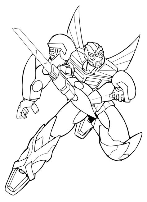 bumblebee prime transformers coloring pages