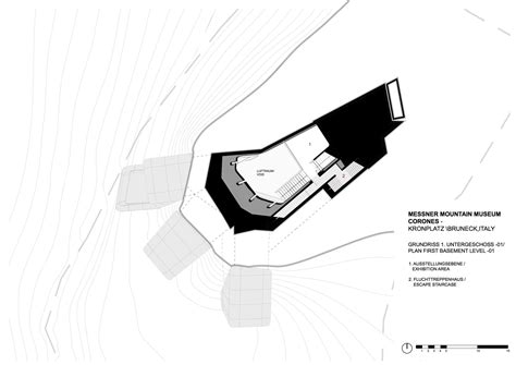 galeria de museu messner da montanha corones zaha hadid architects 15