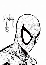 Spiderman Spider Mcfarlane Todd Stuff sketch template