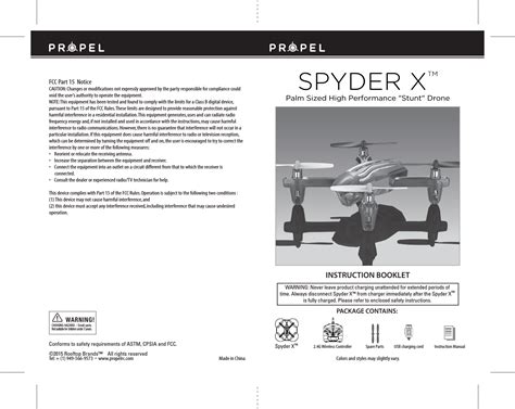 dx  drone instruction manual
