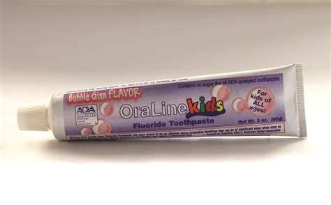 Fluoride Toothpaste Bubblegum Flavored 3 Oz Latsa Company