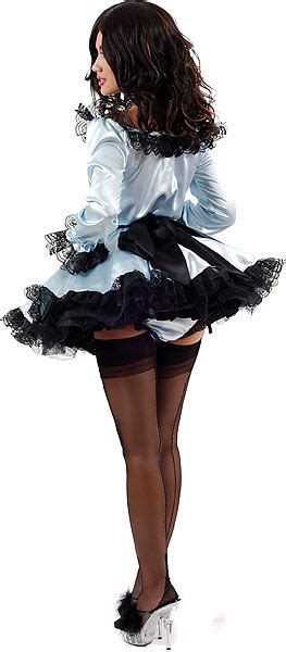 Classic French Maid Uniform With Long Sleeves French