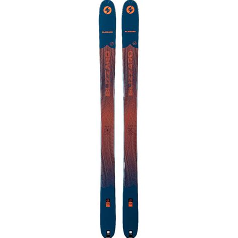 ski de rando    flat blue orange blizzard  montania sport