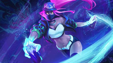 1920x1080 Kda Akali League Of Legends 4k Artwork Laptop Full Hd 1080p