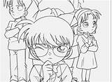 Conan Coloring Aniyuki sketch template