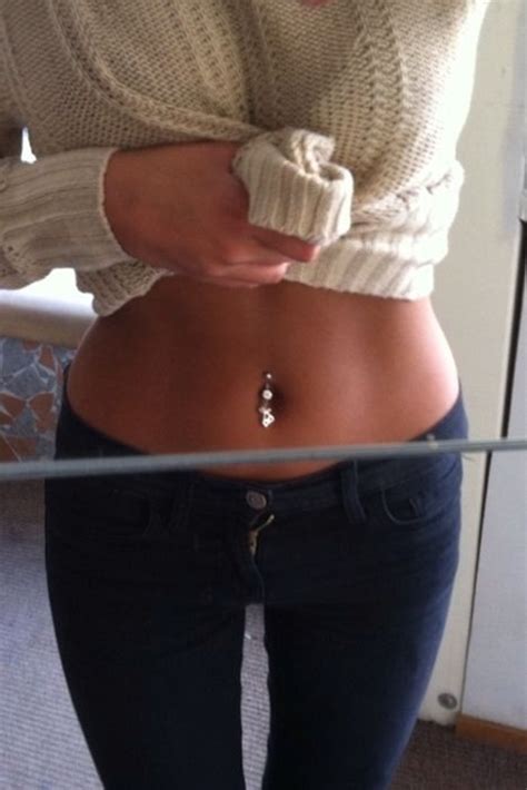 awesome belly button piercing ideas   cool