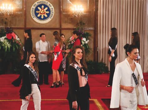Macau Daily Times 澳門每日時報 Duterte Tames His Words For Miss Universe