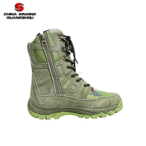 green color oxford mens leather boots tactical boots military boots buy military boots