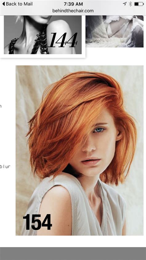 Copper Bob Redbobhair Short Red Hair Ginger Hair Hair Inspiration