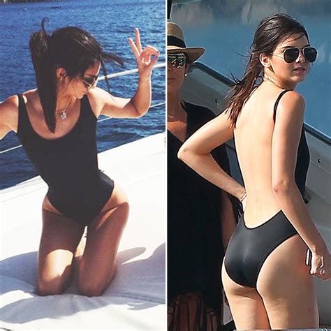 Kendall Jenner’s Bathing Suit — Shop Her Backless Swimsuit In St Barts