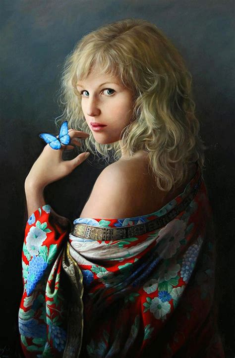Pieter Wagemans Oil On Canvas {figurative Realism Art Beautiful Blonde