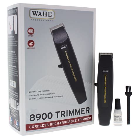 wahl professional cordless rechargeable model  black  pc kit trimmer walmartcom