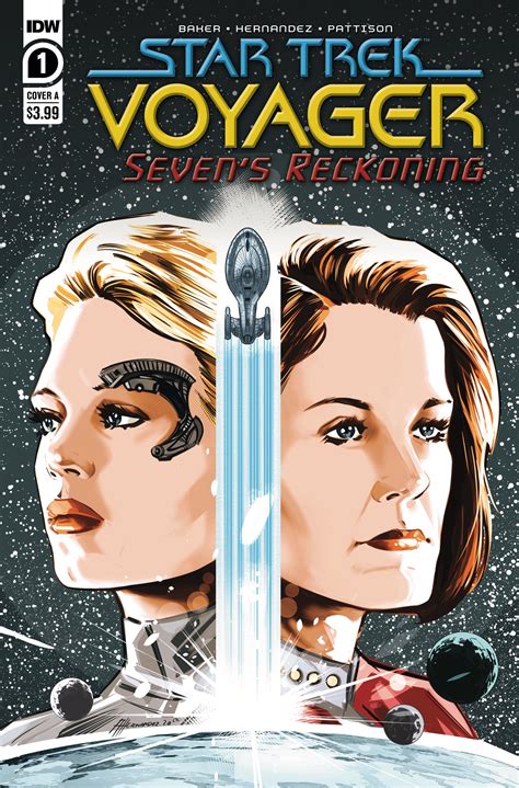 Seven Of Nine Helms New Star Trek Voyager Comic Book