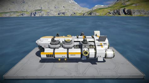 updated  surface  space cargo shuttle rspaceengineers
