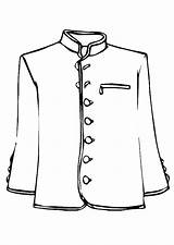 Coat Coloring Pages sketch template