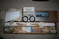 proctor enterprises curtiss jenny  kit  wire wheels scale