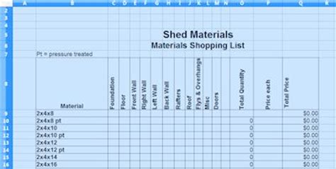 barn shed plans