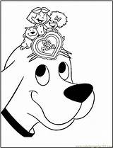 Clifford Clipart Library Coloringhome sketch template