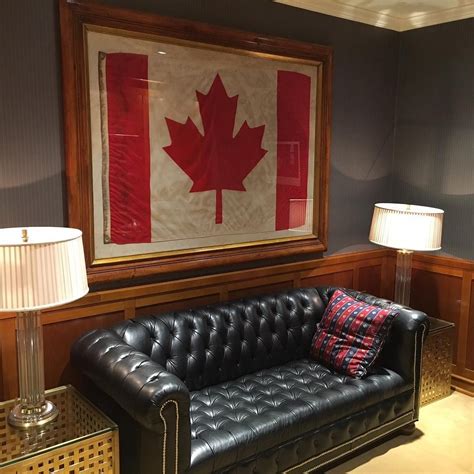 store brooks brothers maple leaf canada couch furniture birthday happy home decor